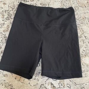 black biker shorts